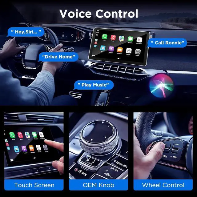 Alt view image 6 of 7 - Wireless CarPlay Adapter 2024 Upgrade, Plug and Play, No Latency, Converts Factory Wired to Wireless, Compatible with iPhone 6+ and 2015+ Cars, Bluetooth 2.4GHz and Wi-Fi 2.4+5.8GHz