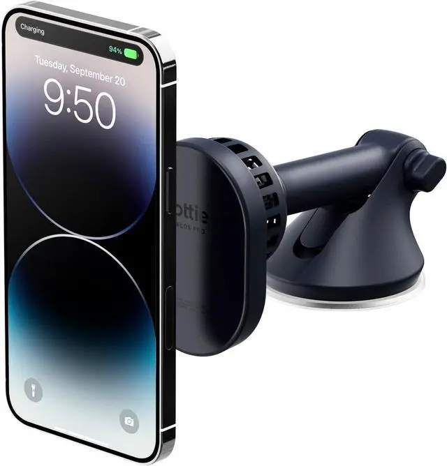 Main image of Velox Pro MagSafe Compatible Dash & Windshield Car Mount with Wireless Charging & CryoFlow Cooling Compatible with MagSafe Phones Including iPhone 12/13/14/15/16 Series (Car Charger Included)
