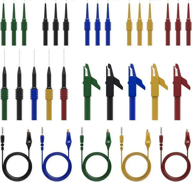 Alt view image 6 of 7 - V200 PRO Upgrade Kit Automotive Power Circuit Probe Tester with 30PCS Back Probe Kit, 12/24V Electrical Short and Open Circuit Finder AC/DC Voltage Test Activating Component 40Ft Cable