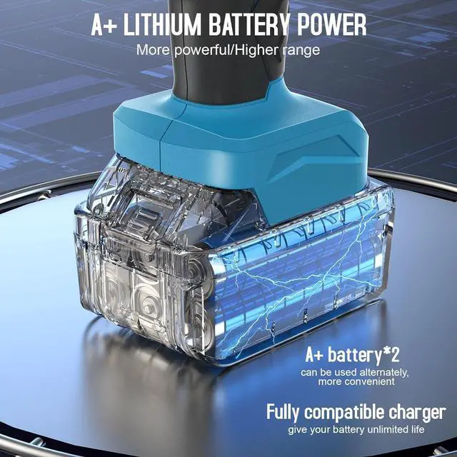 Alt view image 4 of 6 - Electric Hydraulic Crimping Tool, 12Ton 6AWG-800MCM Rechargeable Hydraulic Crimper for Cu/Al Terminal, Continuously Crimp Wire Cable Lug Crimping Tool Kit with 12 Dies (HCT-400A)