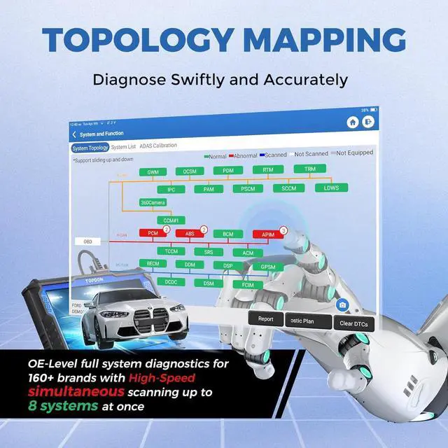 Alt view image 5 of 7 - Phoenix XLink Scan Tool, ECU Programming, Online ECU Coding, Upgraded of Phoenix Plus, Topology Mapping, 41 Services, Bi-Directional Scanner, Guided Function, CAN FD/DoIP, 2 Years Free Update