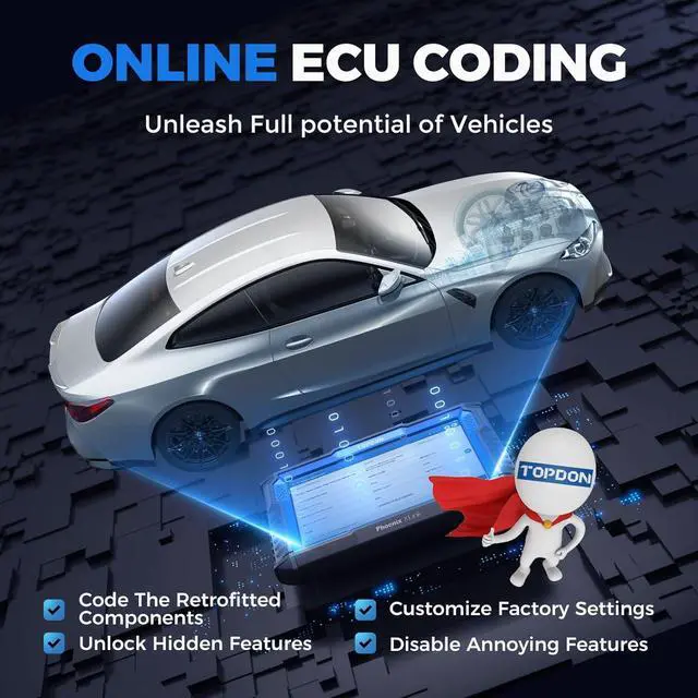 Alt view image 4 of 7 - Phoenix XLink Scan Tool, ECU Programming, Online ECU Coding, Upgraded of Phoenix Plus, Topology Mapping, 41 Services, Bi-Directional Scanner, Guided Function, CAN FD/DoIP, 2 Years Free Update