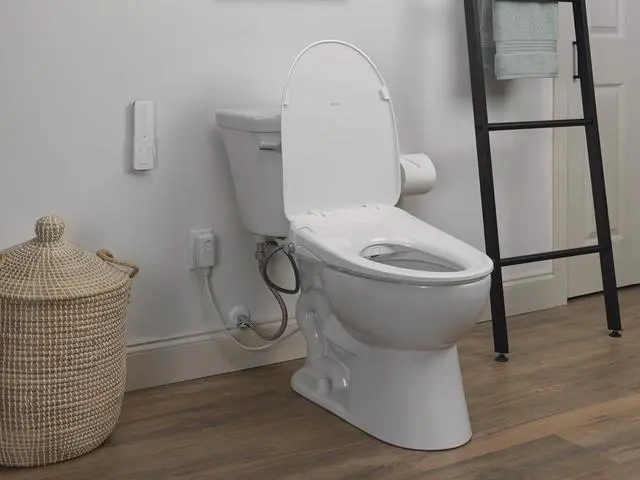 Alt view image 6 of 7 - 893005E-WH Refresh Bidet Toilet Seat, White