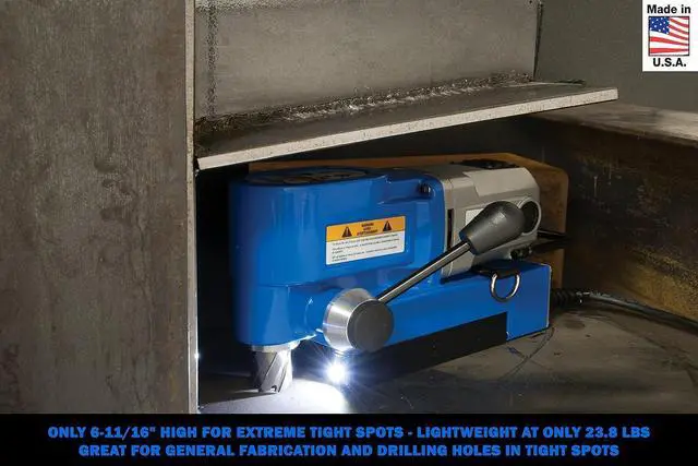 Alt view image 3 of 6 - HMD130 Ultra Low Profile lightweight right angle drill with large capacity. Replaces HMD115 and HMD150