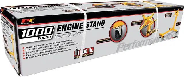 Alt view image 3 of 3 - Tool W41025 Rotating Vehicle Engine Block Stand, 1/2 Ton (1,000 lbs) Capacity