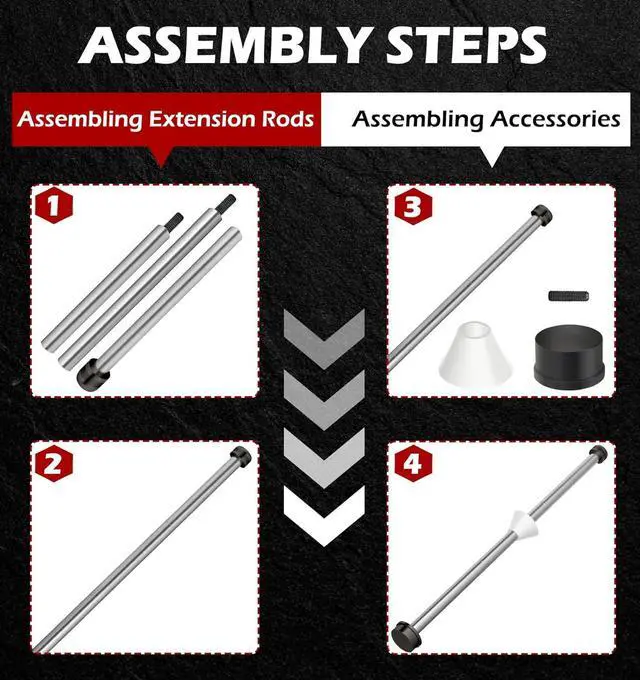 Alt view image 5 of 6 - Cam Bearing Installation Tool for Installation Removal LS Engine - LS1 LS2 LS3 LS6 LQ9 Patented