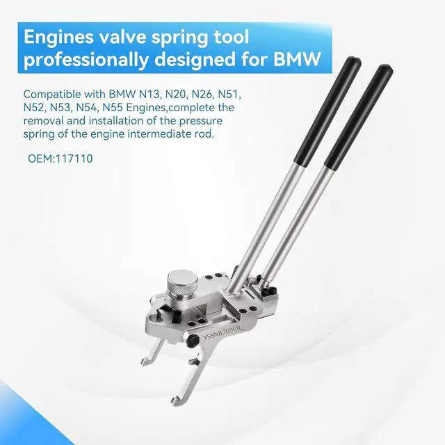 Alt view image 2 of 7 - Pressure Spring Installer/Remover For BMW N13, N20, N26, N51, N52, N53, N54, N55 Engines Valve Torsion Spring Disassembly Tool, OEM:117110Hand Tool Intermediate Levers