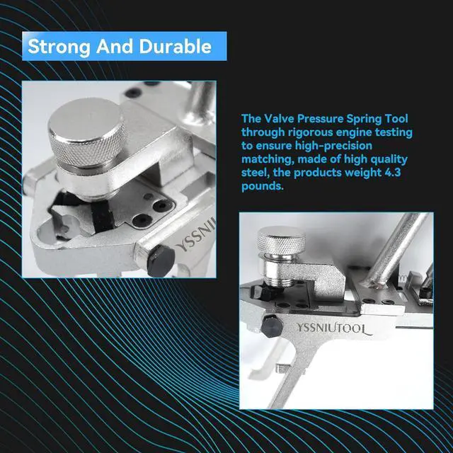 Alt view image 5 of 7 - Pressure Spring Installer/Remover For BMW N13, N20, N26, N51, N52, N53, N54, N55 Engines Valve Torsion Spring Disassembly Tool, OEM:117110Hand Tool Intermediate Levers