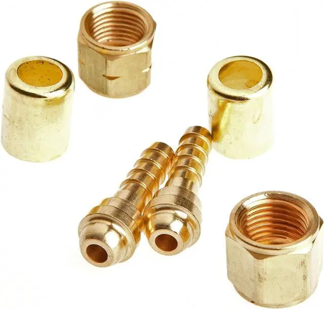 Alt view image 2 of 4 - ID Hose Repair Parts Kit, Welding Torch Twin 'B' Size Fittings with Crimper