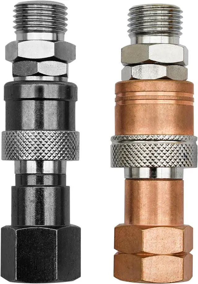 Main image of Oxy Acetylene Quick Connects, Oxy-fuel to Torch Quick Connect Fittings, Hose to Torch Connect Kit, Cutting Torch Hose Quick Connect Sets,Torch Hose Repair Kit, 1 Year Warranty YBMTE