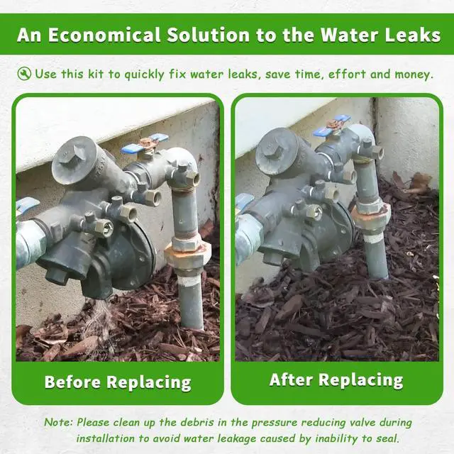 Alt view image 3 of 6 - 1-1/4-2 Complete Repair Kit Replaces for Wilkins 975XL 975XL2 Repair Kit, Compatible with Wilkins Backflow Preventer 975XL 975XL2