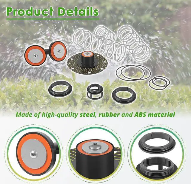 Alt view image 4 of 6 - 1-1/4-2 Complete Repair Kit Replaces for Wilkins 975XL 975XL2 Repair Kit, Compatible with Wilkins Backflow Preventer 975XL 975XL2