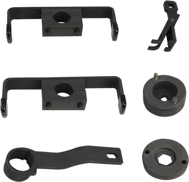 Alt view image 2 of 6 - Timing Tool Kit Compatible with Ford 4.6L 5.4L 6.8L 2-Valve and 4-Valve Engine with Valve Spring Compressor Tool, Camshaft Holding Tool, Crankshaft Positioning Tool, Camshaft Positioning Tool