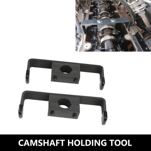 Alt view image 3 of 6 - Timing Tool Kit Compatible with Ford 4.6L 5.4L 6.8L 2-Valve and 4-Valve Engine with Valve Spring Compressor Tool, Camshaft Holding Tool, Crankshaft Positioning Tool, Camshaft Positioning Tool