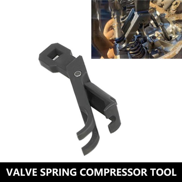 Alt view image 4 of 6 - Timing Tool Kit Compatible with Ford 4.6L 5.4L 6.8L 2-Valve and 4-Valve Engine with Valve Spring Compressor Tool, Camshaft Holding Tool, Crankshaft Positioning Tool, Camshaft Positioning Tool