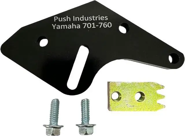 Alt view image 2 of 3 - 104.101 Flywheel Lock for Yamaha 701 & 760 Watercraft Engines: Precision-Crafted 6061 Aluminum, Black Anodized Finish, and Hardened Steel Gear Tooth (Replaces FL-CF 06-04-016)
