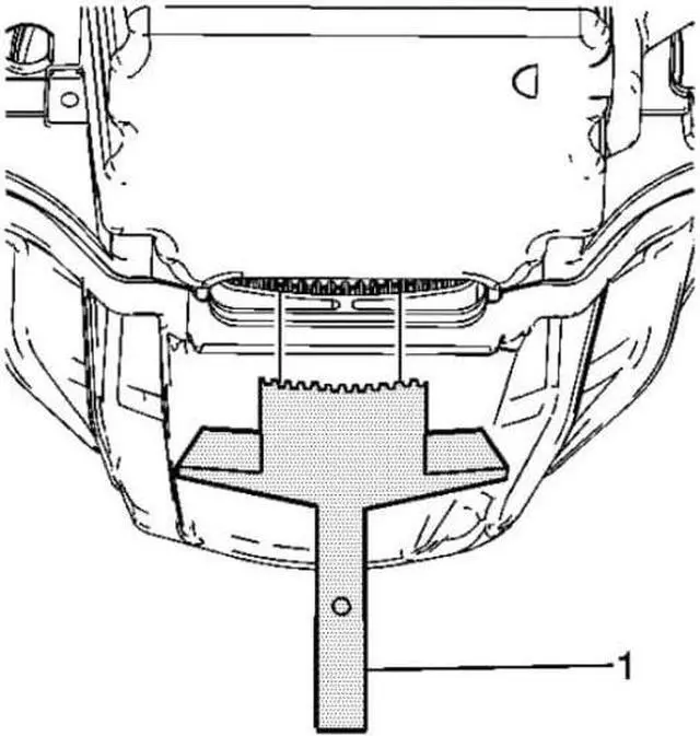 Alt view image 3 of 3 - AUTO TOOLS /Alternative EN-46547 FLYWHEEL Holding Tool ALT for I4 & I5 Engine