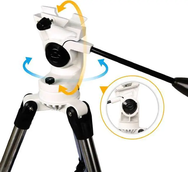 Alt view image 3 of 7 - 600x90mm AZ Astronomical Refractor Telescope for Adults Astronomy, German Technology Scope
