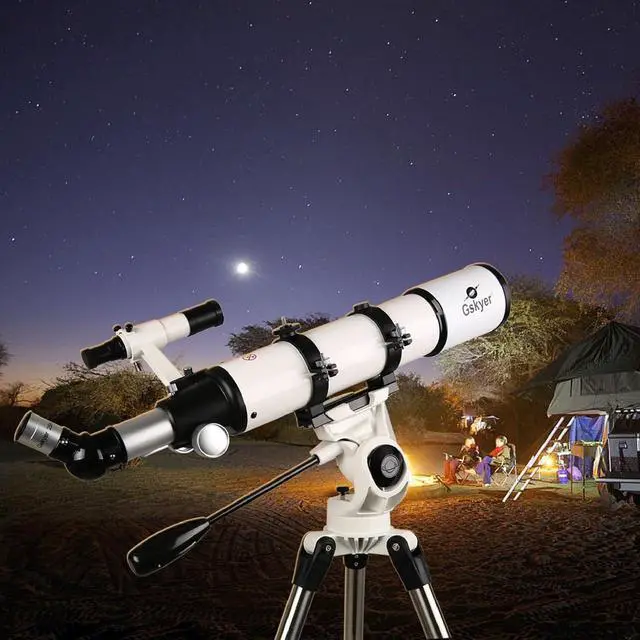 Alt view image 5 of 7 - 600x90mm AZ Astronomical Refractor Telescope for Adults Astronomy, German Technology Scope