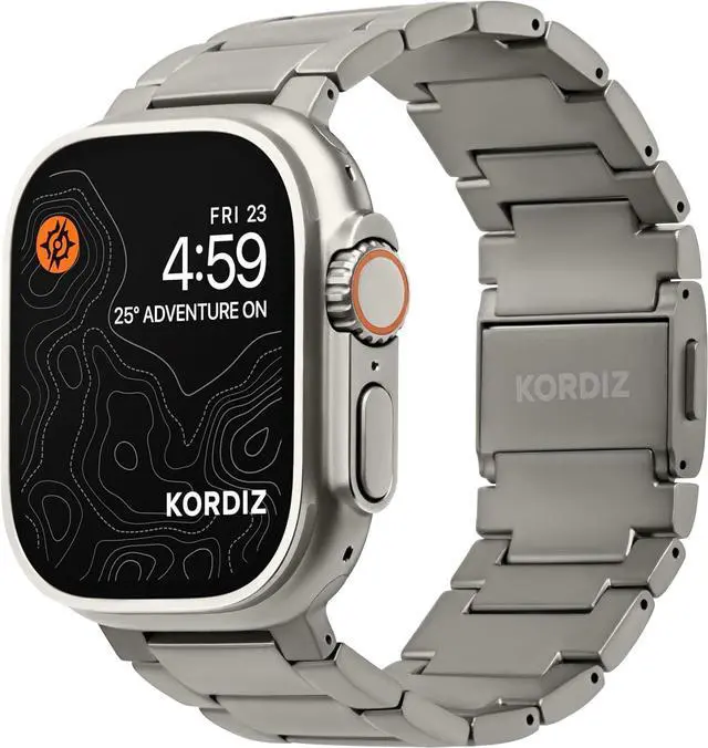 Main image of Watch Band T01 Pro (Max) - Fits Watch ULTRA & ULTRA 2 (49mm) - Adjustable Titanium Watch Band with Magnetic Clasp and DLC Scratch Resistant - Premium Color Matching Band with Comfortable grip
