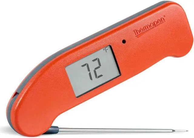 Main image of Recommended Instant-Read Thermometer - Cayenne Pepper Red