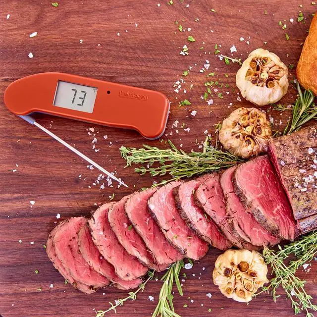 Alt view image 2 of 5 - Recommended Instant-Read Thermometer - Cayenne Pepper Red