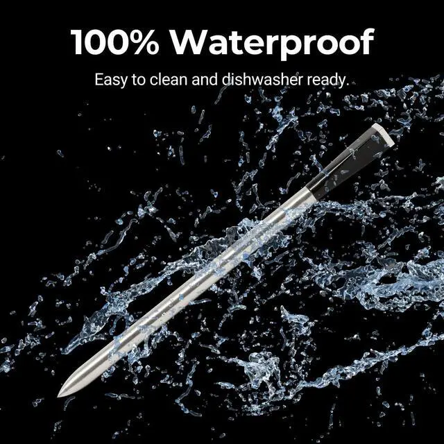 Alt view image 6 of 7 - Smart Bluetooth Wireless Meat Thermometer Digital | 50+ Master Class Recipes in Free App | Internal & Ambient Temp | Ideal for Oven, Grill, Kitchen, BBQ, Smoker, Air Fryer, Sous Vide