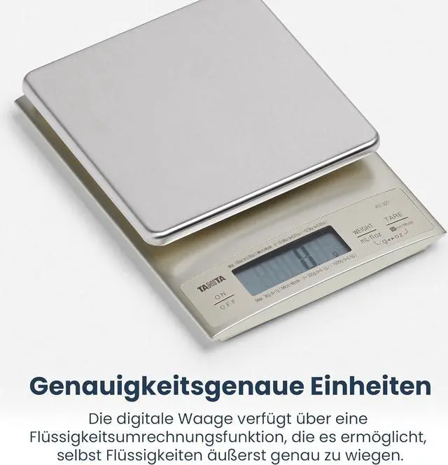 Alt view image 4 of 7 - 3 Kg KD-321 Digital Kitchen Scale, Silver