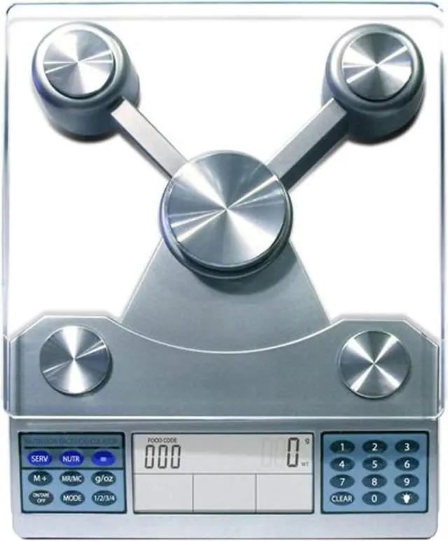 Alt view image 2 of 7 - Digital Nutrition Food Scale with Professional Food and Nutrient Calculator