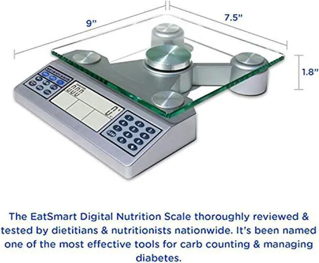Alt view image 5 of 7 - Digital Nutrition Food Scale with Professional Food and Nutrient Calculator