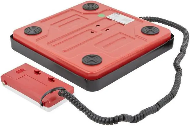 Alt view image 4 of 6 - Commercial Products Digital Receiving Scale, 400-Pound Capacity, Heavy-Duty Non-Skid Shipping and Postal Scale, Food Scale for Kitchen/Restaurant
