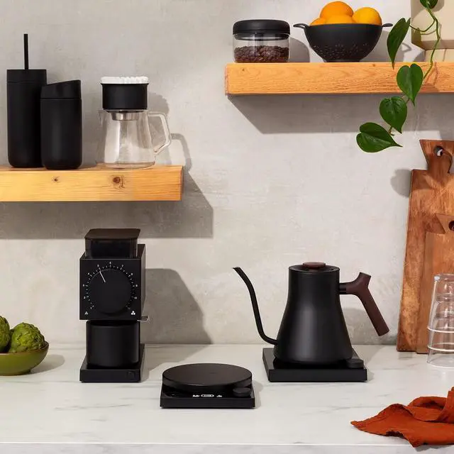 Alt view image 5 of 7 - Tally Pro Studio Digital Coffee Scale - Precision Scale with Glass Top - Digital Kitchen Scale for Coffee & Small Goods up to 5 lbs - Measures in g, oz, lbs, & mm - Matte Black