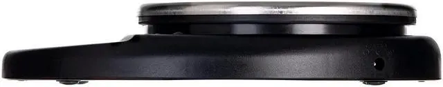 Alt view image 2 of 5 - SCDGP11BK Professional Round Digital Food Kitchen Scale, 11 lb Capacity, Black
