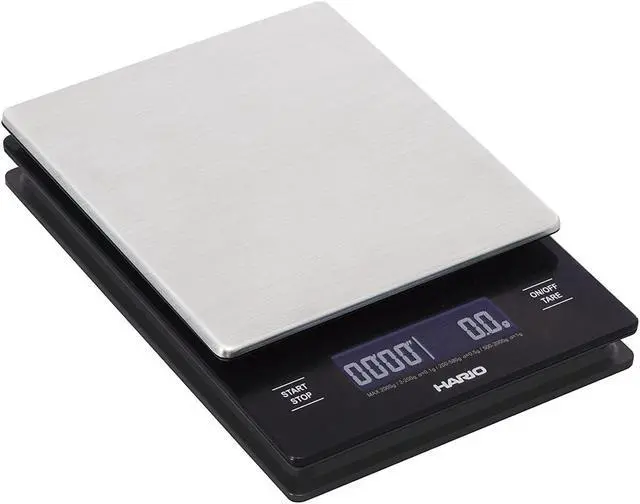Main image of V60 Drip Coffee Scale and Timer Pour Over Scale Stainless Steel