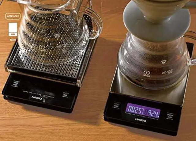 Alt view image 4 of 5 - V60 Drip Coffee Scale and Timer Pour Over Scale Stainless Steel