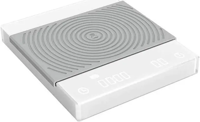 Main image of Coffee Gram Scale, Hand Drip,Espresso Coffee Scale,Weigh Digital Coffee Scale with Timer,2000 Grams(White)