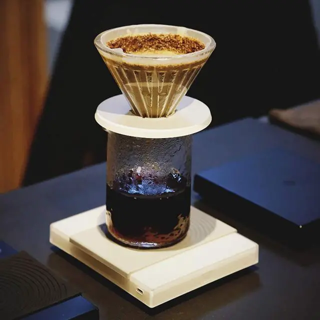 Alt view image 4 of 7 - Coffee Gram Scale, Hand Drip,Espresso Coffee Scale,Weigh Digital Coffee Scale with Timer,2000 Grams(White)