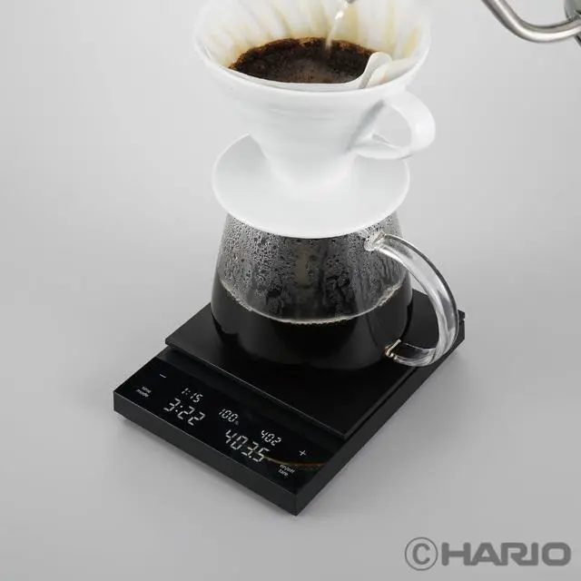 Alt view image 7 of 7 - CST-2000-B Polaris Coffee Scale, Black, Scale, Coffee, Present, Gift