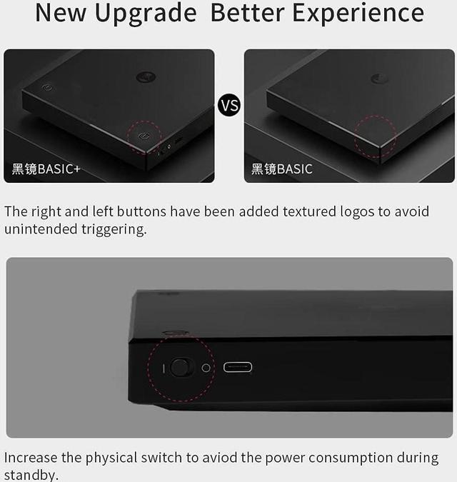 Alt view image 3 of 7 - Coffee Scale, 2021 New Version Black Mirror Basic Plus, Digital Espresso Coffee Scale Kitchen Scale with Auto Timing, 2000 Grams,Black Plus