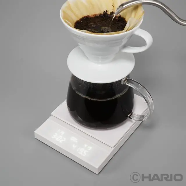 Alt view image 7 of 7 - CST-2000-W Polaris White Scale Scale Coffee Scale Coffee Gift Gift