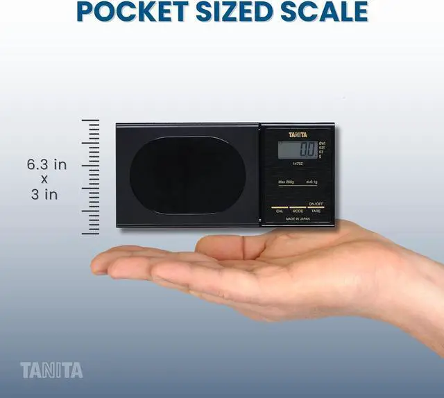 Alt view image 5 of 6 - 1479Z Digital Milligram Scale  Japan Technology Accurate Pocket Jewelry Gram Scale with Smart Features for Cooking, Baking, Coffee, Espresso, Gold Testing, Nutritional Calculator, and Travel