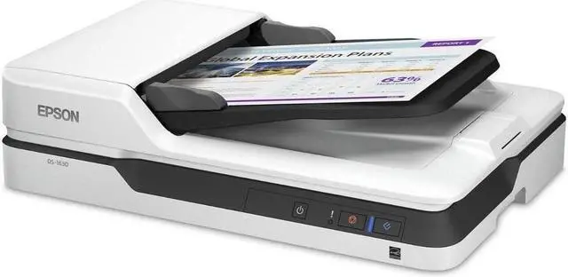 Main image of DS-1630 Document Scanner: 25ppm, TWAIN & ISIS Drivers, 3-Year Warranty with Next Business Day Replacement