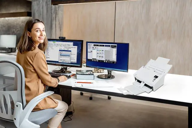 Alt view image 6 of 6 - XD-COMBO Duplex Combo Flatbed Document Scanner for PC and Mac, Automatic Document Feeder (ADF)