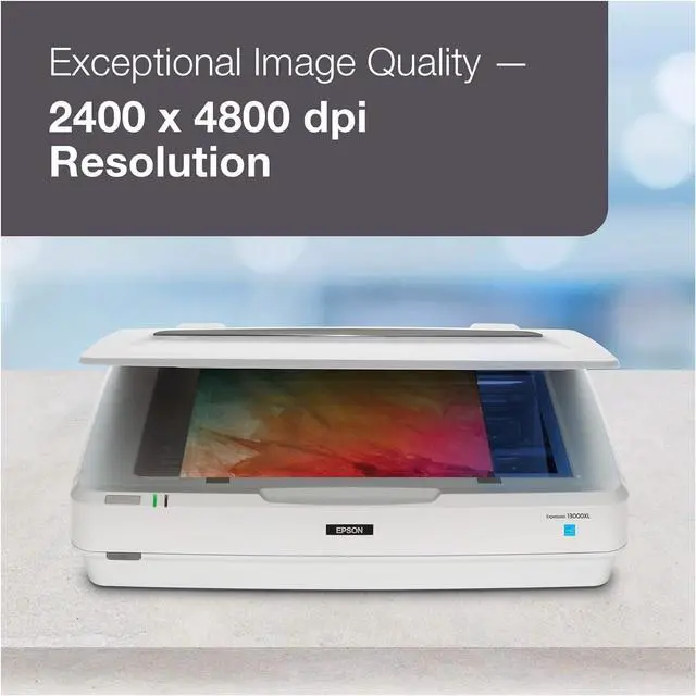 Alt view image 4 of 7 - Expression 13000XL Archival Photo and Graphics Flatbed Scanner
