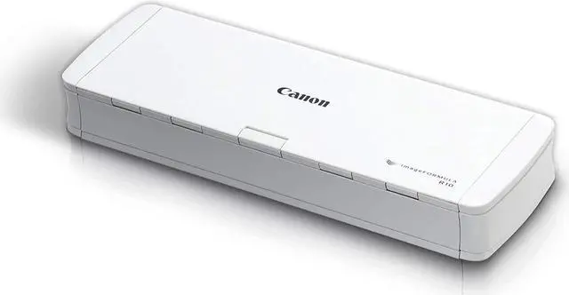 Main image of imageFORMULA R10 Portable Document Scanner, 2-Sided Scanning with 20 Page Feeder, Easy Setup for Home or Office, Includes Software, (4861C001)