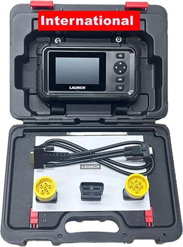 Alt view image 2 of 6 - Scanner International Heavy Duty Truck Bus Diagnostic Scan Tool, Actuation Test,Coding,Special Functions, Full System Diagnosis, Lifetime Free Upgrade