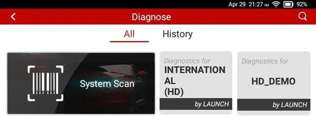 Alt view image 5 of 6 - Scanner International Heavy Duty Truck Bus Diagnostic Scan Tool, Actuation Test,Coding,Special Functions, Full System Diagnosis, Lifetime Free Upgrade