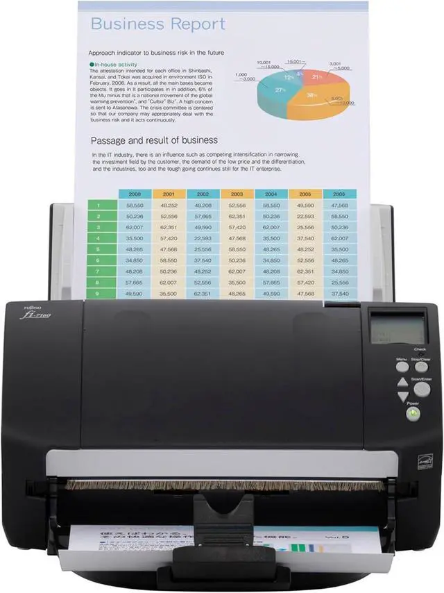 Alt view image 2 of 7 - fi-7160 Trade Compliant Professional Desktop Color Duplex Document Scanner with Auto Document Feeder (ADF)