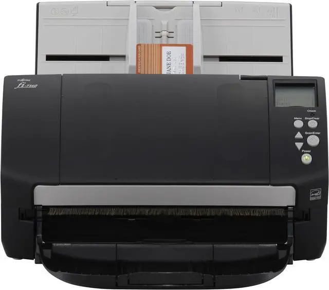 Alt view image 3 of 7 - fi-7160 Trade Compliant Professional Desktop Color Duplex Document Scanner with Auto Document Feeder (ADF)
