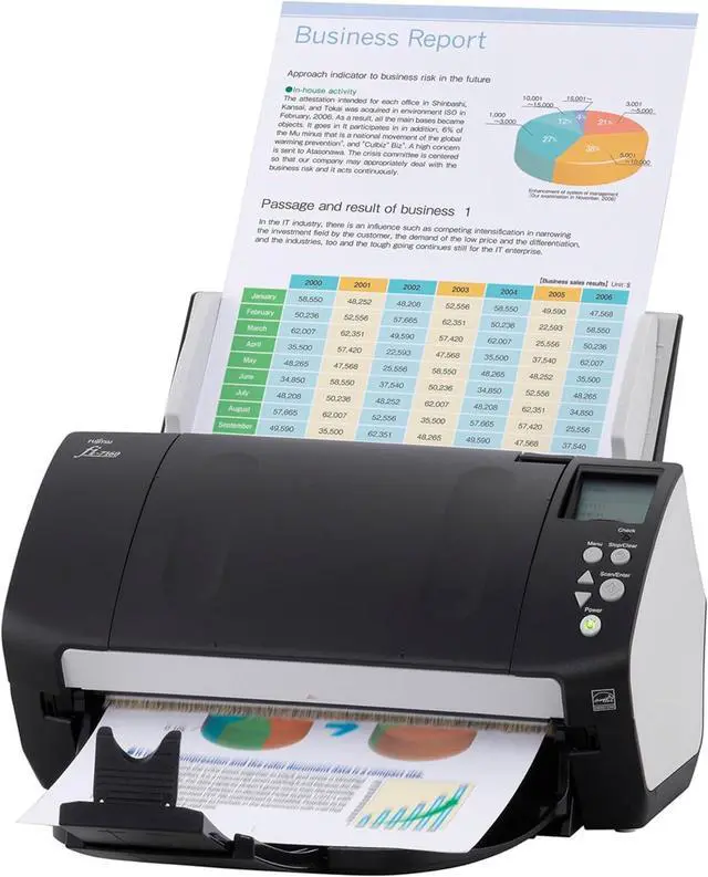 Alt view image 6 of 7 - fi-7160 Trade Compliant Professional Desktop Color Duplex Document Scanner with Auto Document Feeder (ADF)